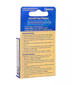 Kimono Swirl Condoms 3pk