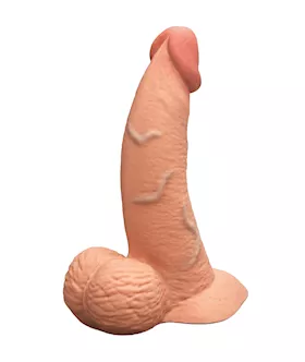 Slipskin Realistic Curved Silicone Dildo 6.5 Inch