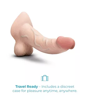 Slipskin Realistic Curved Silicone Dildo 9 Inch