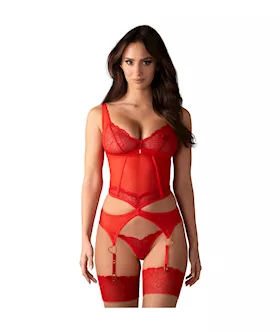 Cupide Desir Corset And Thong