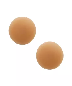 Mocha Yummy Skin Invisible And Reusable Silicone Nipple Cover Pasties
