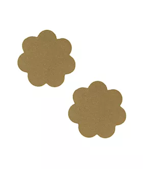 Beige Toffee Nude Back To BAEsics Petal Nipple Cover Pasties