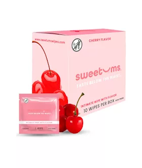 Sweetums Cherry Flavoured Wipes