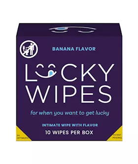 Banana Flavoured Lucky Wipes For Men