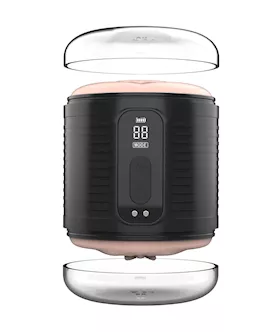 Leer Vibrating Double Sided Masturbator