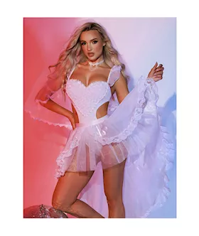 Sexy Wedding Dress Costume