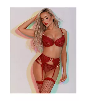Sweetheart Bra And Panty Set