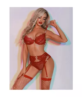 Sweetheart Bra And Panty Set