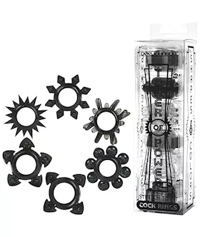Tower of Power Cock Ring Set