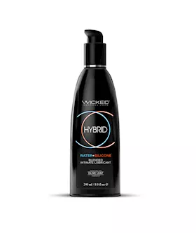Wicked Hybrid Water  Silicone Blended Lubricant 240ml
