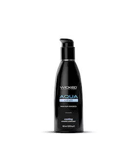 Wicked Aqua Chill Cooling Water Based Lubricant 60ml