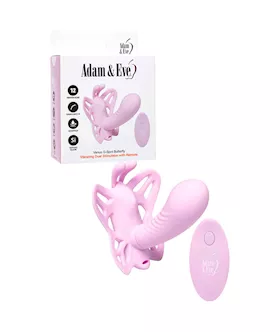 Adam  Eve Venus GSpot Butterfly Wearable Vibrator with Remote