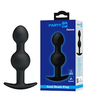 Party Up James Beaded Butt Plug