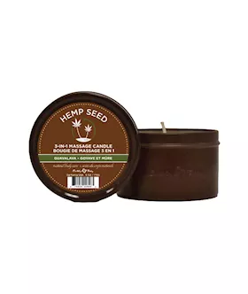 Hemp Seed 3 In 1 Massage Candle Guavalava (Guava & Blackberry)
