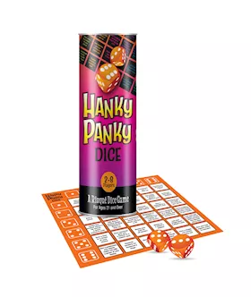 Hanky Panky Dice Couples Game