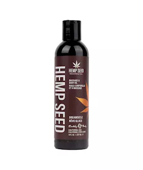 Hemp Seed Massage  Body Oil Dreamsicle Tangerine  Plum Scented 237ml