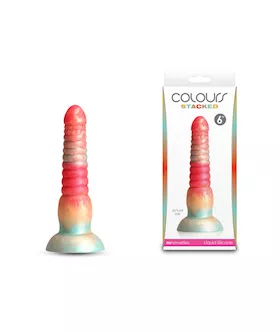 Colours Stacked 6 Dildo