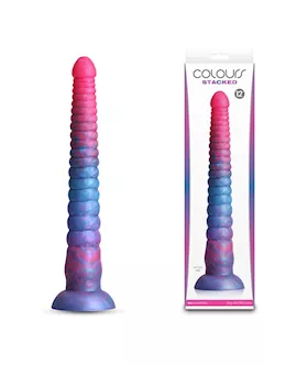 Colours Stacked 12 Dildo