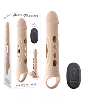 Zero Tolerance Big Boy Extender Vibrating Penis Extension Sleeve