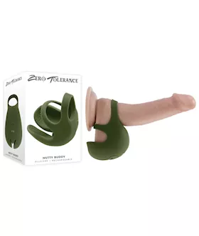 Zero Tolerance Nutty Buddy Vibrating Cock  Balls Ring