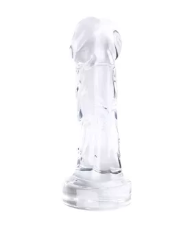 Lucent Realistic Glass Dildo