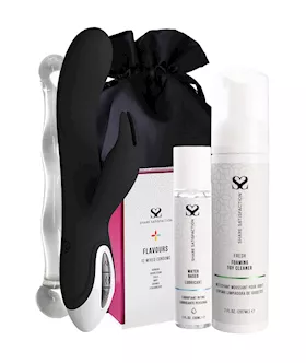 Amore Shapeshifter Rabbit Vibrator  Essentials Bundle