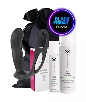 Amore Remote Controlled Prostate Vibrator and Cock Ring  Essentials Bundle