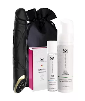 Amore Vibrating Dildo  Essentials Bundle