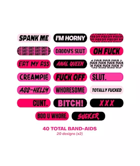 Naughty Naughty XXX Ouchie Stix Bandages40 Pack