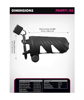 Fantasy C-ringz Remote-controlled Vibrating Cock Blocker