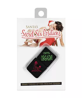 Santa Secret Sex Position Dice