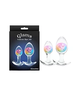 Glams Cosmic Anal Plug Dual Kit