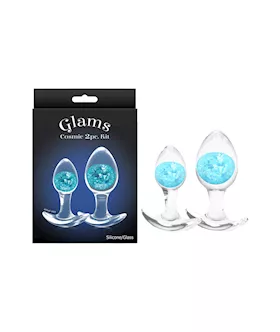 Glams Cosmic Anal Plug Dual Kit