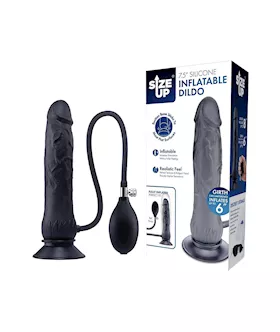 Size Up Inflatable Dildo With Balls 75 Inch