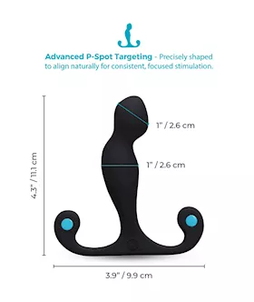 P-spot Vortex Flex Hands-free Angled Silicone Prostate Massager