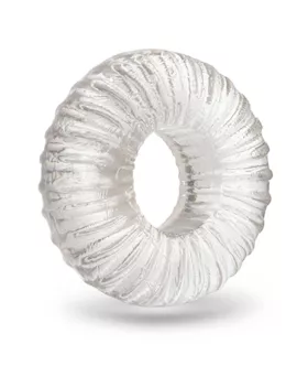 Stretch Tech Swirl Flexible Cock Ring
