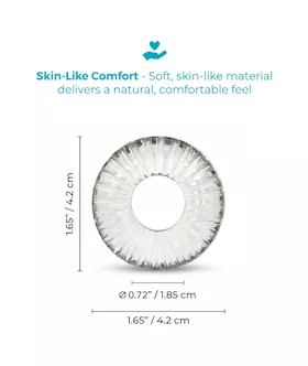 Stretch Tech Swirl Flexible Cock Ring