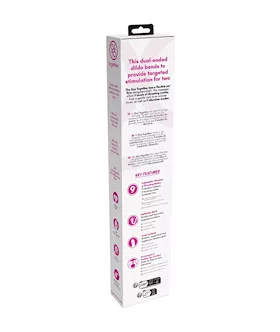Together Duo Thrusting Dildo Vibrator