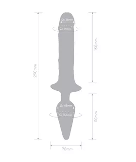 Together Double Pleasure Anal Dildo