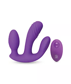 Blended Pleasure Triple-pronged Vibrator