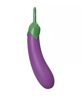 Eggplant Silicone Vibrator