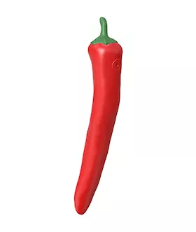 Chili Silicone Vibrator