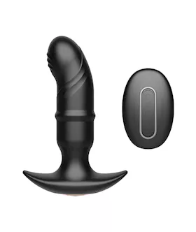 Curved Vibrating Anal Plug