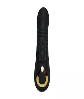 Ridged Silicone Rabbit Vibrator