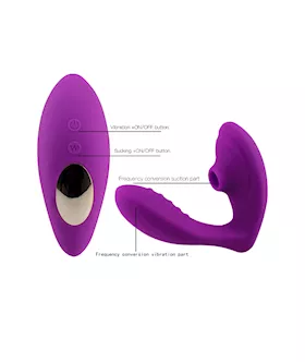 Velo Dual Stimulation Sucking Vibrator