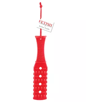 Fetish Fantasy Series Rubber Paddle Red