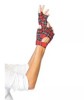 Plain Fingerless Gloves