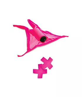 Neon Vibe Panty & Pasty Set