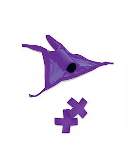 Neon Vibr Panty & Pasty Set