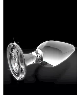 Icicles Hand Crafted Glass Anal Toy No 26